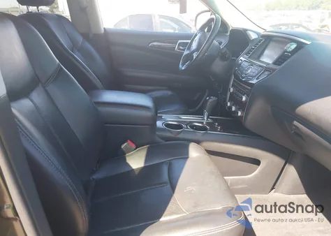 2015 Nissan Pathfinder Platinum из США, поврежденный, VIN 5N1AR2MN7FC712603